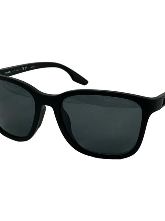 PRADA SPORT SPS02W Black Red Plastic Sunglasses